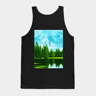 Swiss Forest - Landscape Tank Top